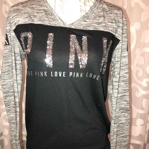 Pink Victoria Secret long sleeve woman’s shirt